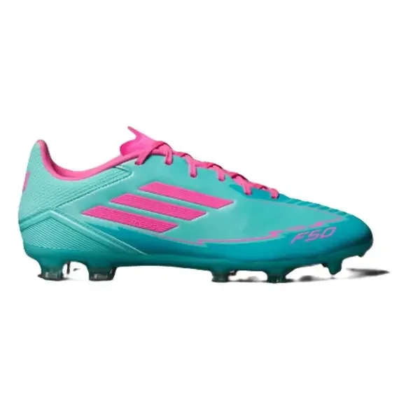 Adidas F50 MESSI Cleats FG/MG Flash Aqua Lucid Pink IH0928 NEW Men’s 8 Wmn 9